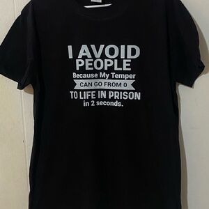 Black Graphic T-Shirt